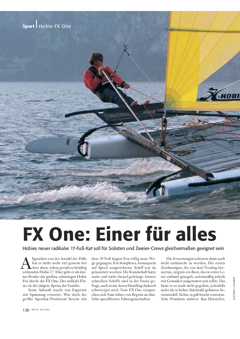 Hobie FX One Delius Klasing SHOP